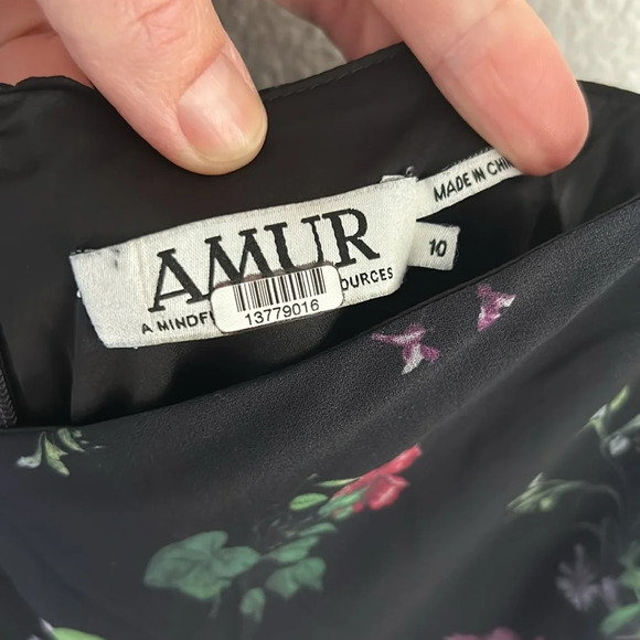 AMUR Pasqualena One Shoulder Dress - Picture 8 of 10